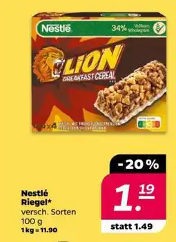 NETTO Nestlé Riegel Angebot