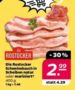 NETTO Die Rostocker Schweinebauch in Scheiben Angebot