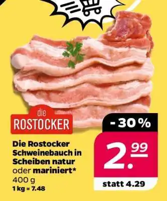 NETTO Die Rostocker Schweinebauch in Scheiben Angebot