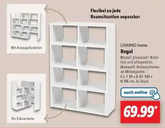 Lidl LIVARNO home Regal Angebot