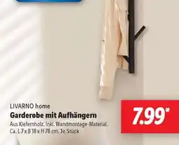 Lidl Garderobe mit Aufhängern Angebot