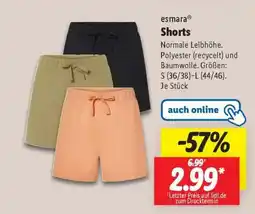 Lidl esmara Shorts Angebot