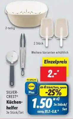 Lidl SILVERCREST Küchenhelfer Angebot