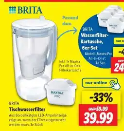 Lidl BRITA Tischwasserfilter Angebot