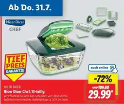 Lidl Nicer Dicer Chef, 13-teilig Angebot