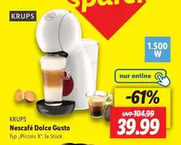 Lidl Nescafé Dolce Gusto Angebot