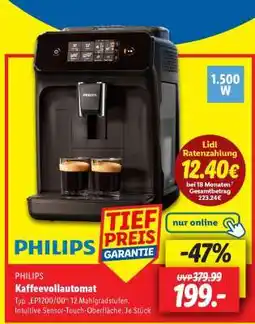 Lidl PHILIPS Kaffeevollautomat Angebot
