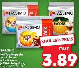 Kaufland TASSIMO Kaffee-Kapseln Angebot