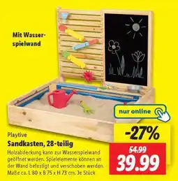 Lidl Sandkasten, 28-teilig Angebot