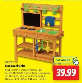Lidl Playtive Outdoorküche Angebot