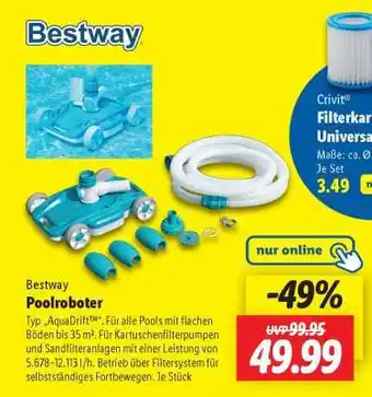 Lidl Bestway Poolroboter Angebot