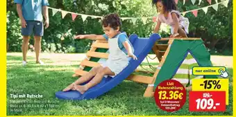 Lidl Tipi mit Rutsche Angebot