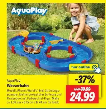 Lidl AQUAPLAY Wasserbahn Angebot