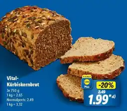 Lidl Vital-Kürbiskernbrot Angebot