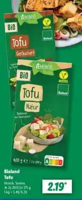 Lidl Bioland Tofu Angebot