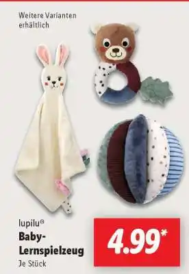 Lidl lupilu Baby-Lernspielzeug Angebot