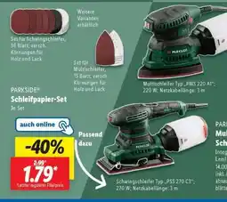 Lidl PARKSIDE Schleifpapier-Set Angebot