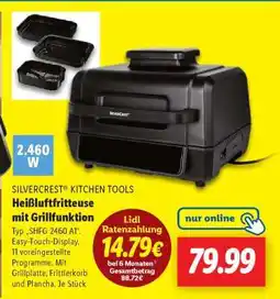 Lidl SILVERCREST KITCHEN TOOLS Heißluftfritteuse mit Grillfunktion Angebot