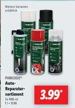 Lidl PARKSIDE Auto-Reparatursortiment Angebot