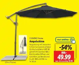 Lidl LIVARNO home Ampelschirm Angebot