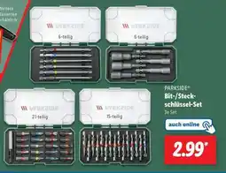 Lidl PARKSIDE Bit-/Steckschlüssel-Set Angebot