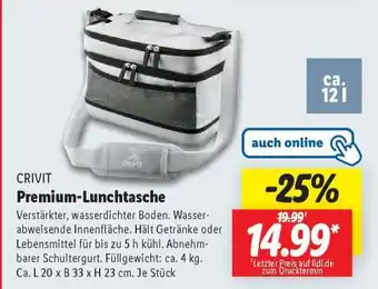 Lidl Premium-Lunchtasche Angebot
