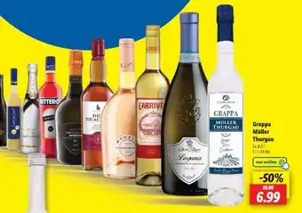 Lidl Grappa Müller Thurgau Angebot