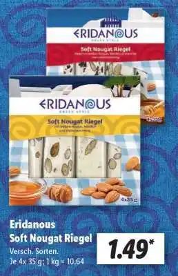 Lidl Eridanous Soft Nougat Riegel Angebot