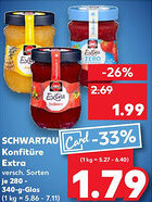 Kaufland SCHWARTAU Konfitüre Extra Angebot