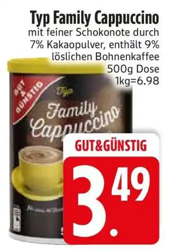 Edeka Typ Family Cappuccino Angebot