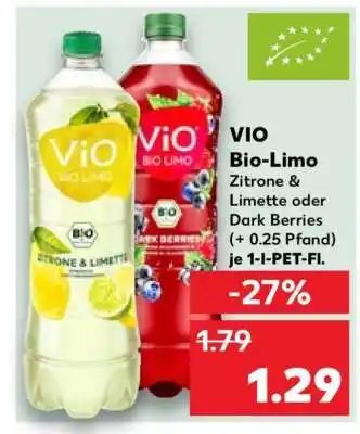 Kaufland VIO Bio-Limo Angebot