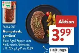 Aldi Süd Rumpsteak, gewürzt Angebot