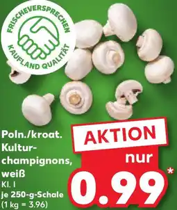 Kaufland Poln./kroat. Kulturchampignons, weiß Angebot