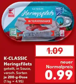 Kaufland K-CLASSIC Heringsfilets Angebot