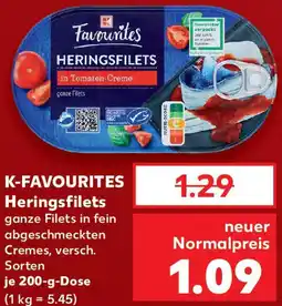 Kaufland K-FAVOURITES Heringsfilets Angebot