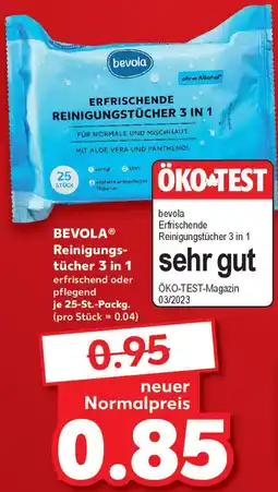 Kaufland BEVOLA Reinigungstücher 3 in 1 Angebot