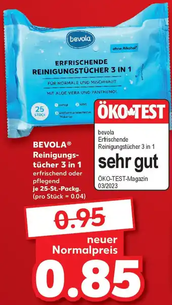 Kaufland BEVOLA Reinigungstücher 3 in 1 Angebot
