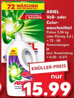 Kaufland ARIEL Voll- oder Colorwaschmittel Angebot