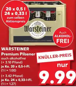 Kaufland WARSTEINER Premium Pilsener Angebot