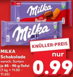 Kaufland MILKA Schokolade Angebot