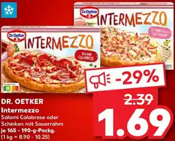 Kaufland DR. OETKER Intermezzo Angebot