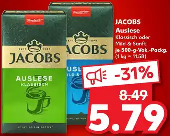 Kaufland JACOBS Auslese Angebot