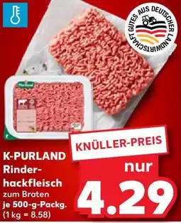 Kaufland K-PURLAND Rinderhackfleisch Angebot
