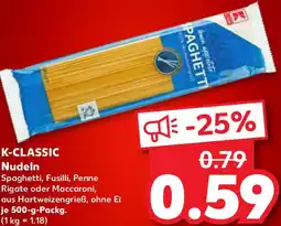 Kaufland K-CLASSIC Nudeln Angebot