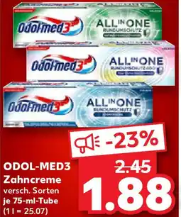 Kaufland ODOL-MED3 Zahncreme Angebot