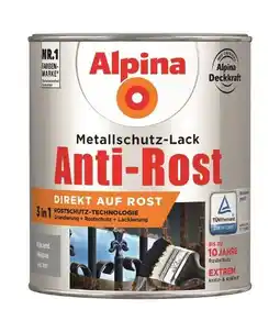 Globus Baumarkt Alpina Metallschutzlack Anti-Rost Angebot