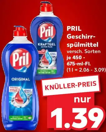 Kaufland Pril Geschirrspülmittel Angebot