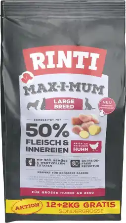 Globus Baumarkt Rinti Hundefutter Max-I-Mum Angebot