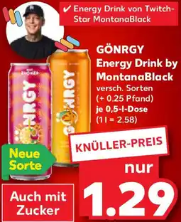 Kaufland GÖNRGY Energy Drink by MontanaBlack Angebot