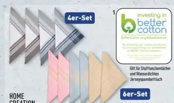 Aldi Nord Home Creation Stoff­taschentücher Angebot